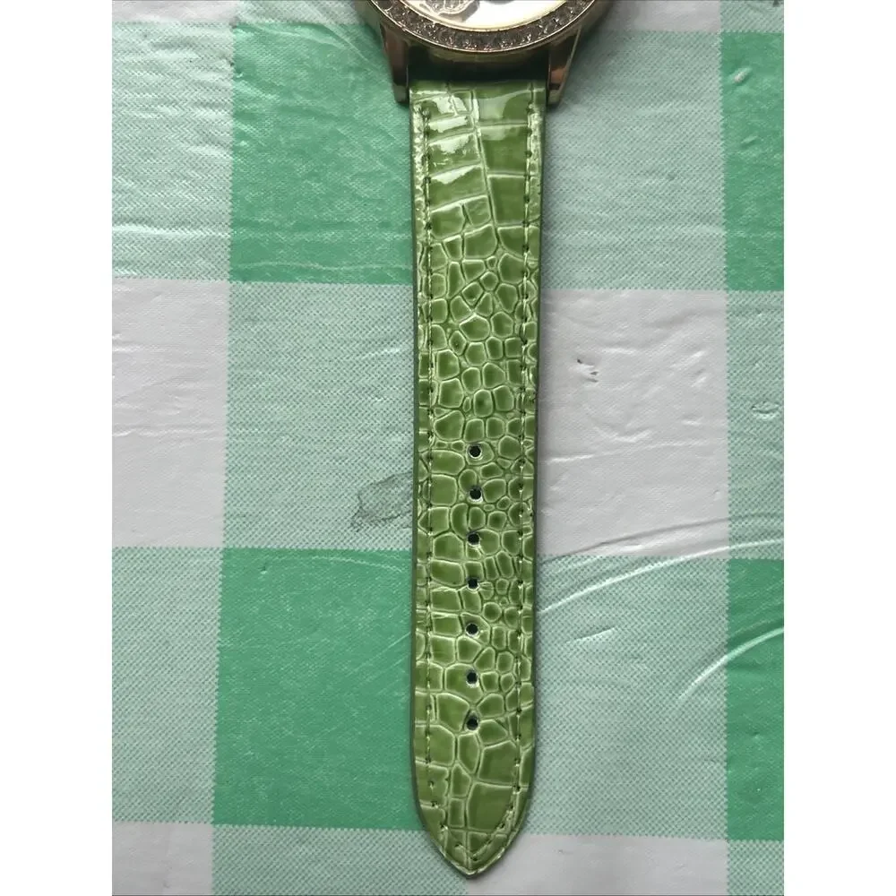 Women’s Rose Gold Tone Butterfly Dial Quartz Watch